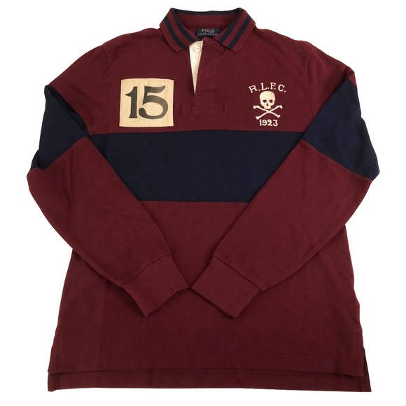 polo ralph lauren mens rugby shirt